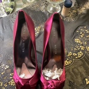 Rinestone Tushar high hills Never worn